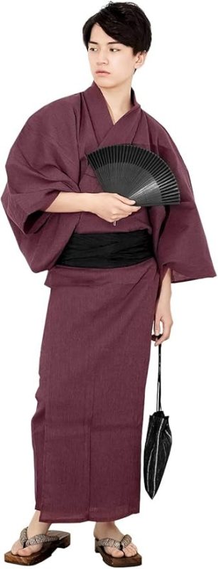 キョウエツ(KYOETSU) メンズ浴衣 豪華6点セット 楊柳G