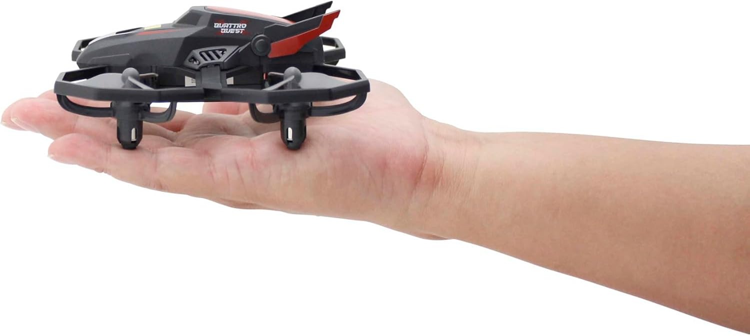 楽しく遊べるドローン Amazon | Tomzon ドローン マルチプレー対戦型 子供向け 100g未満 24分