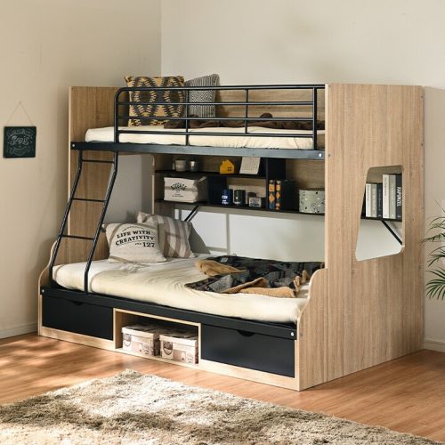 スマート・アイ 親子二段ベッド シングル+セミダブル Lagos 1088122