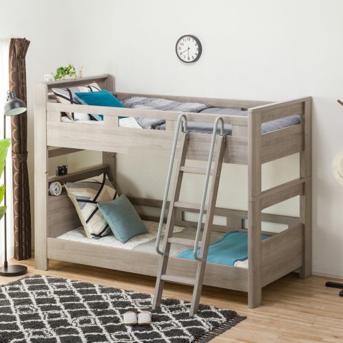 ニトリ(NITORI) 棚＆コンセント付き2段ベッド 5653320