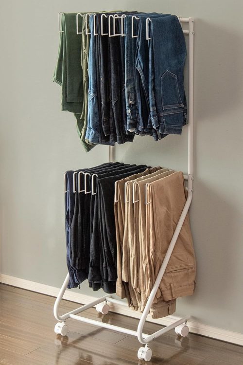 ottostyle.jp パンツラック スリム ハイタイプ