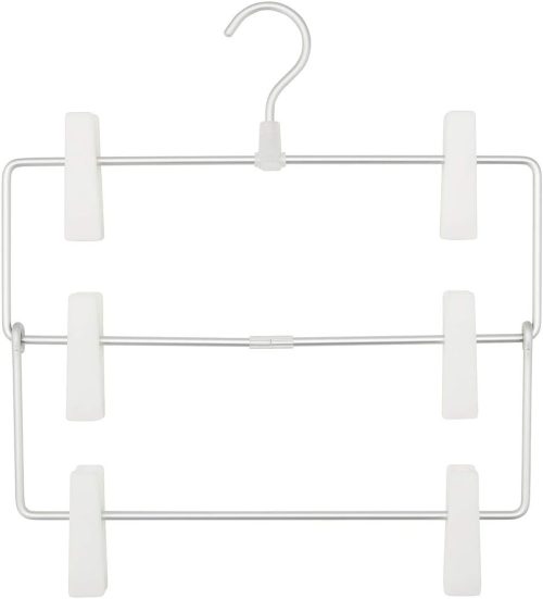 無印良品 アルミハンガー パンツ/スカート用