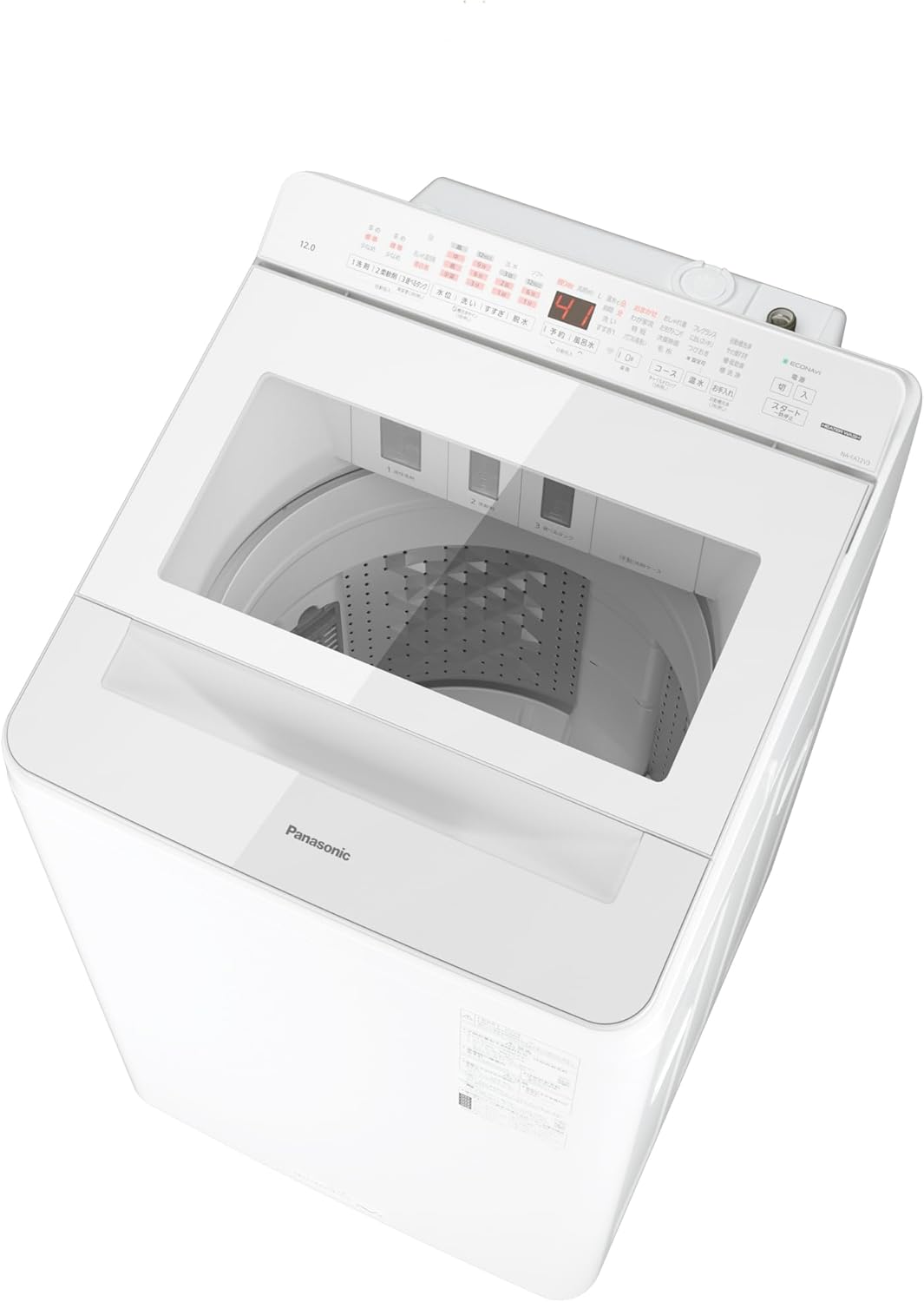 パナソニック(Panasonic) 縦型全自動洗濯機 NA-FA12V3