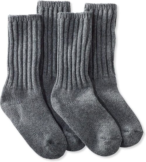 エルエルビーン(L.L.Bean) メリノウール・ラグ・ソックス 2足セット