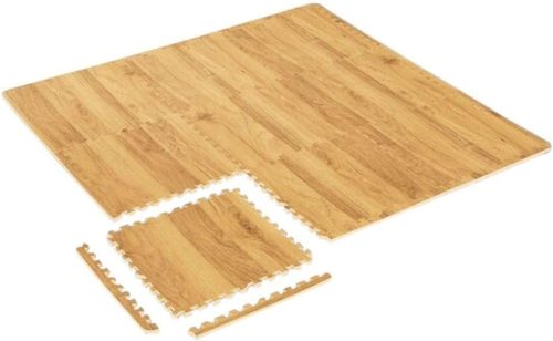 ニトリ(NITORI) 木目 ジョイントマット ふち付き JM02