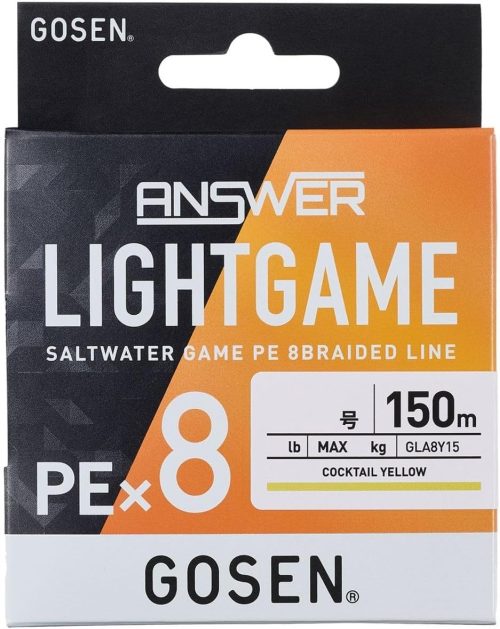 ゴーセン(Gosen) アンサー ライトゲーム PE×8