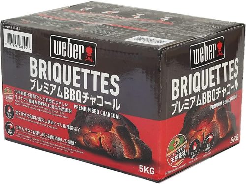 ウェーバー(weber) バーベキュー チャコールブリケット 5kg Box入り 18486
