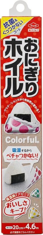 東洋アルミ(Toyo Aluminium) おにぎり ホイル Colorful柄 S1752
