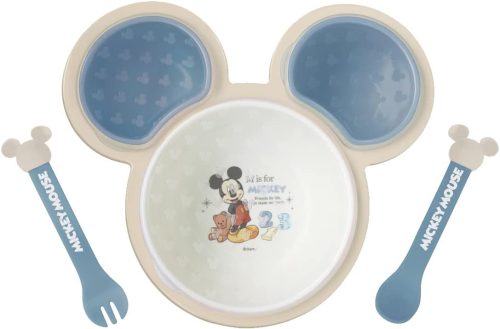 錦化成 ミッキーマウス 片手で持てる離乳食パレット