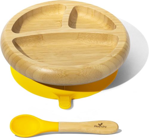 アヴァンシー(Avanchy) 竹のプレート スプーンセット