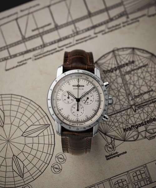 ツェッペリン(ZEPPELIN) Japan Limited Chronograph 8892-1