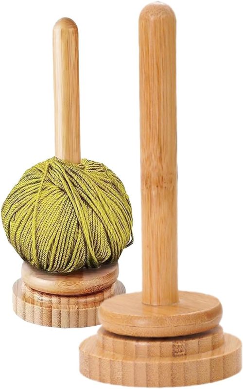 S.fields.inc 木製ヤーンホルダー 回転式