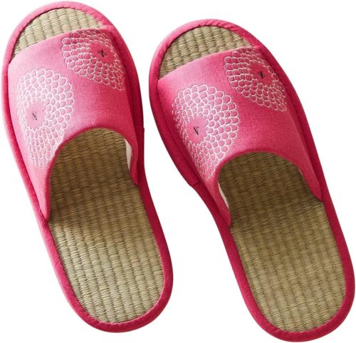 ベルメゾン ふっくらウレタン入りい草スリッパ