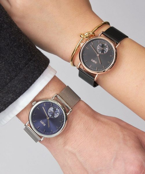 シップス(SHIPS) ビジネス / ミリタリー 2WAY ベルト ウォッチ