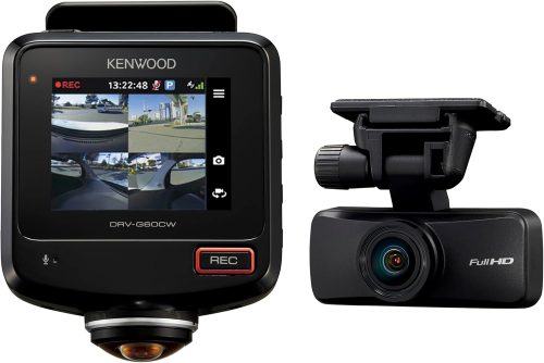 ケンウッド(KENWOOD) 360°撮影対応2カメラドライブレコーダー DRV-G60CW