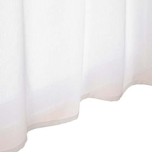 無印良品 遮像 ポリエステルノンプリーツレースカーテン