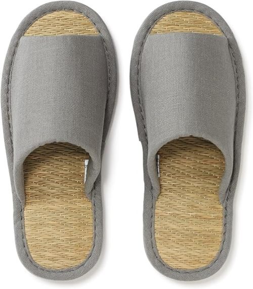 無印良品 イ草スリッパ 前あき 84774522