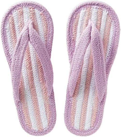 アイメディア(Aimedia) 足さらさらインド綿スリッパ 鼻緒