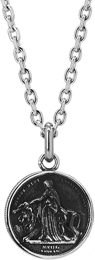 ライオンハート(LION HEART) ウナ&ライオン コイン ネックレス