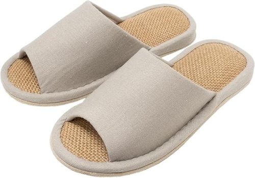 テンダイ(TENDAI) 外縫い 麻中敷 スリッパ