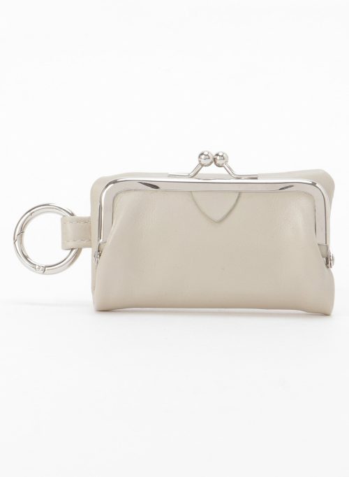 ワイズ(Y’s) METAL RING DETAIL MINI CLASP PURSE
