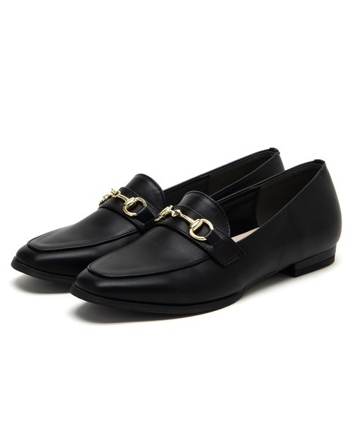 ジェリービーンズ(JELLY BEANS) ビットスクエアトゥローファー