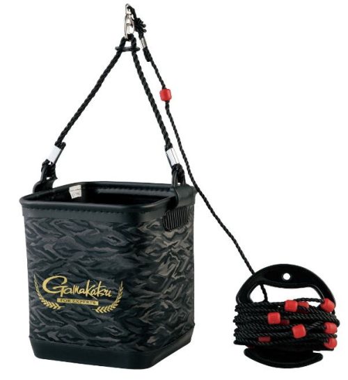 がまかつ(Gamakatsu) 水汲みバケツ ロープ巻付 GM2517