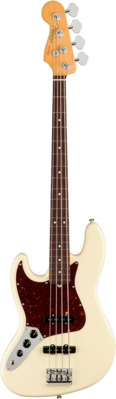 フェンダー(Fender) American Professional II Jazz Bass Left-Hand Olympic White