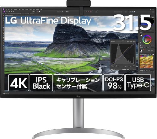 LGエレクトロニクス(LG Electronics) 31.5インチ 4K IPSディスプレイ 32UQ85RV-W