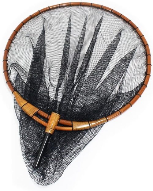 おり釣具 へら竹製加工枠 玉網 尺