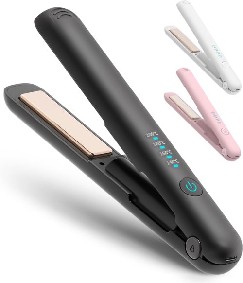 Cambink コードレスヘアアイロン 2WAY