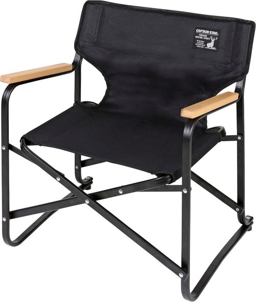 キャプテンスタッグ(CAPTAIN STAG) CSブラックラベル ロースタイルディレクターチェア ミニ UC-1674