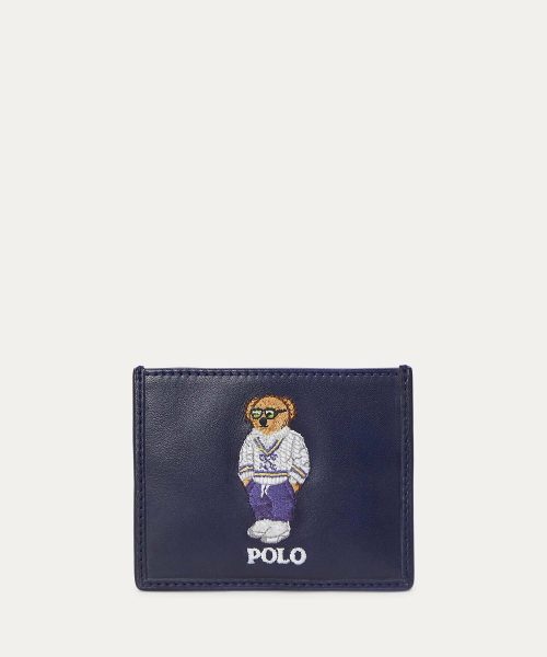 ポロラルフローレン(Polo Ralph Lauren) Polo ベア レザー カード ケース