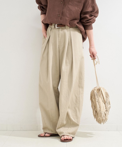 ベーセーストック(B.C STOCK) ウォッシャブル ヘビードリルタックバギーチノ