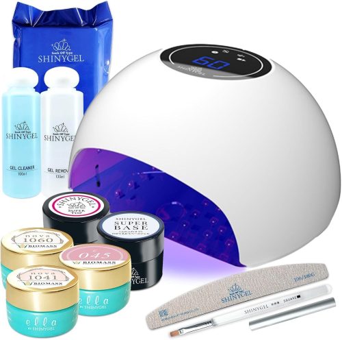 シャイニージェル(SHINYGEL) オフが簡単・傷まない SHINYGEL 爪がうるおうジェルネイルキット shinyset14