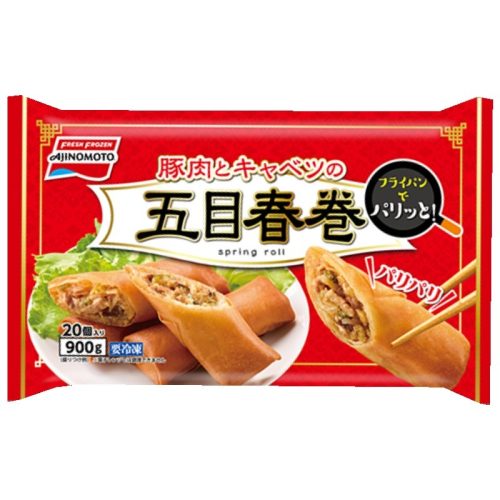 味の素 豚肉とキャベツの五目春巻