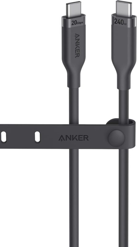 アンカー(ANKER) USB-C & USB-C ケーブル 240W 20Gbps エコフレンドリー 0.9m A80N1