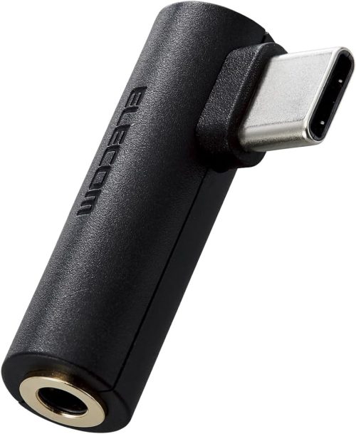 エレコム(ELECOM) DAC付き USB Type-C(TM) to 3.5mm音声変換アダプター AD-C35SD MPA-C35DDBK