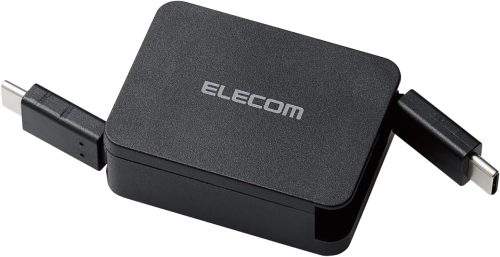 エレコム(ELECOM) USB2.0ケーブル 巻取りC-C MPA-CCRLA07BK