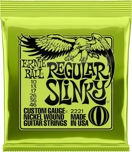 アーニー・ボール(ERNIE BALL) エレキギター弦 REGULAR SLINKY 2221