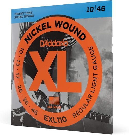 ダダリオ(D'Addario) レギュラーライトエレキギター弦 EXL110-3D