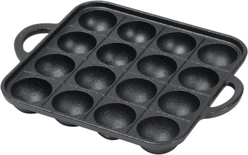 パール金属(PEARL METAL) スプラウト 鉄鋳物製たこ焼きプレート 16穴 HB-6483