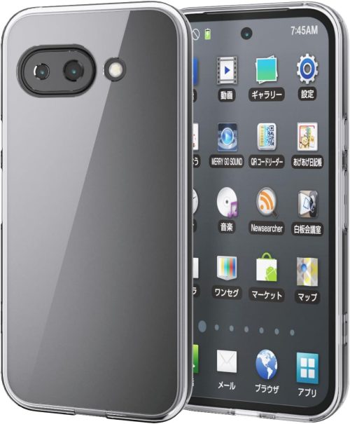 エレコム(ELECOM) Google Pixel 9a ハイブリッドケース PM-P251HVCKCR