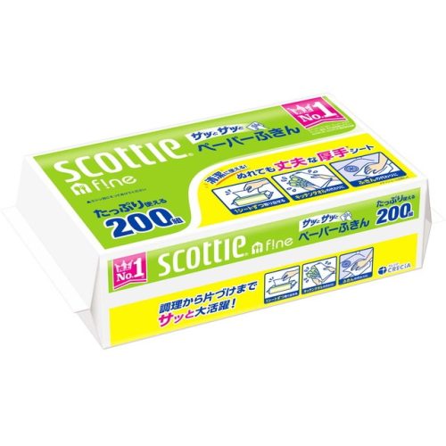日本製紙クレシア(NIPPON PAPER CRECIA) スコッティ ファイン ペーパーふきん サッとサッと