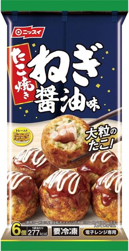 ニッスイ たこ焼き ねぎ醤油味