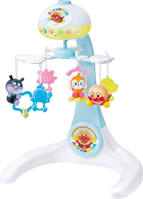 アガツマ(AGATSUMA) アンパンマン 赤ちゃん泣き止ませサウンド付き すやすやプロジェクション付きメリー