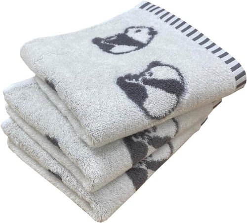 IMAMURA 今治タオル フェイスタオル 3枚組 パンダ柄