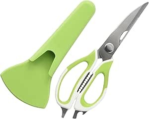 髙儀(Takagi) 多機能キッチンハサミ マグネット収納ケース付き