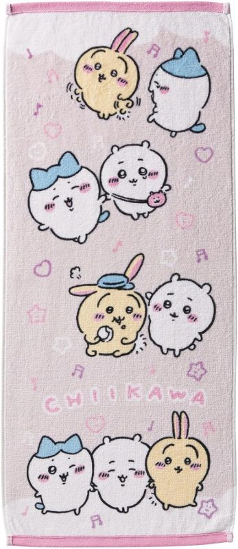 丸眞 ちいかわ フェイスタオル 4992272883343