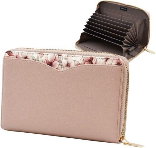 エレガンテ(Elegante) くすみフラワー 通帳ケース